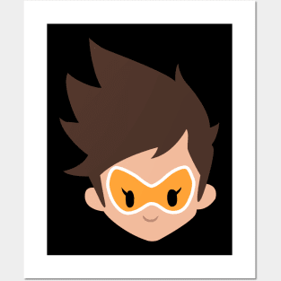 cute tracer Posters and Art